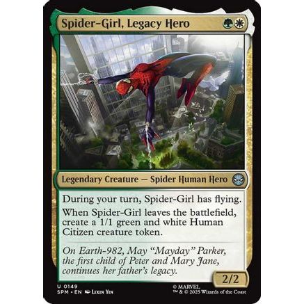 Spider-Girl, Legacy Hero (SPM-149) - Marvel's Spider-Man Foil