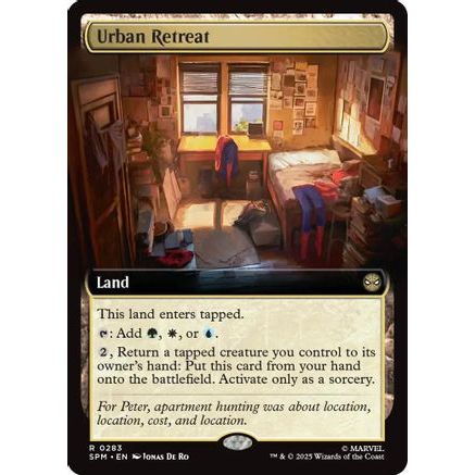 Urban Retreat (Extended Art) (SPM-283) - Marvel's Spider-Man Foil