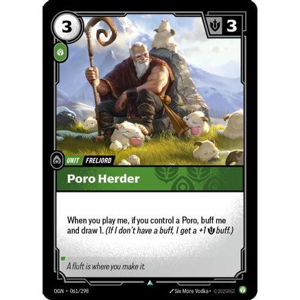 Poro Herder (061/298) - Origins Foil