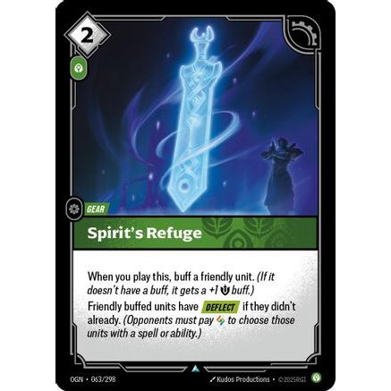 Spirit's Refuge (063/298) - Origins Foil