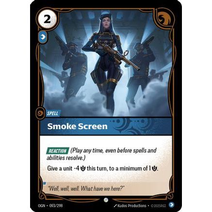Smoke Screen (093/298) - Origins Foil