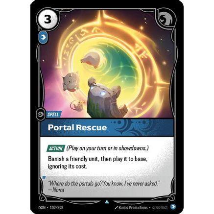 Portal Rescue (102/298) - Origins