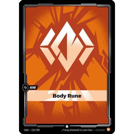 Body Rune (126/298) - Origins Foil