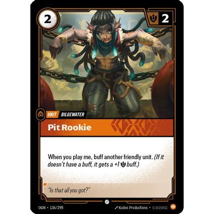 Pit Rookie (136/298) - Origins