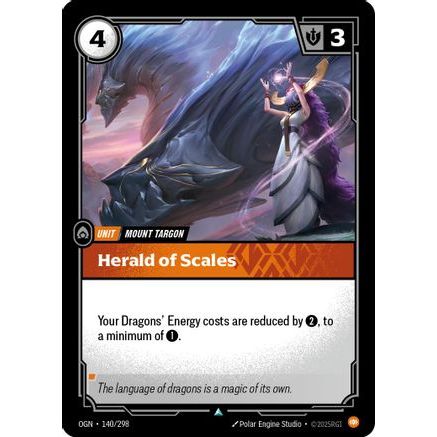 Herald of Scales (140/298) - Origins Foil