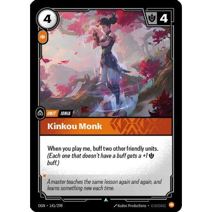Kinkou Monk (141/298) - Origins