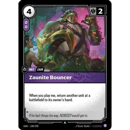 Zaunite Bouncer (188/298) - Origins Foil