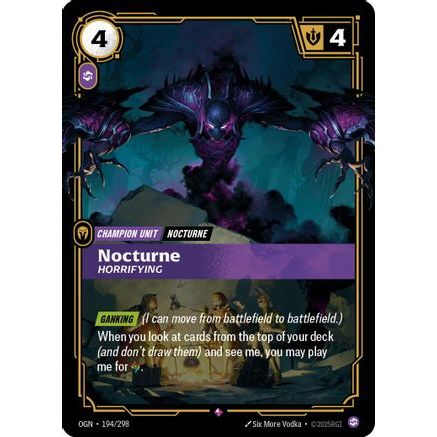 Nocturne - Horrifying (194/298) - Origins Foil