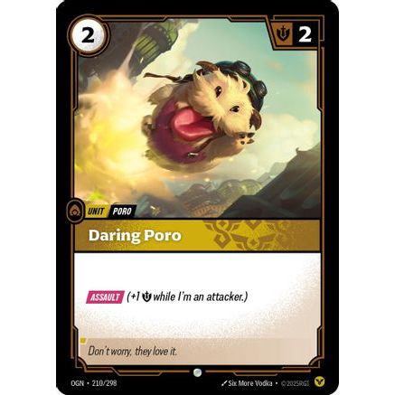 Daring Poro (210/298) - Origins Foil