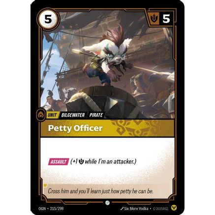 Petty Officer (215/298) - Origins Foil