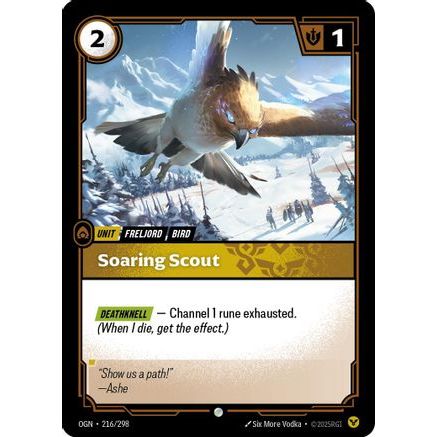 Soaring Scout (216/298) - Origins Foil