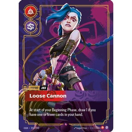 Jinx - Loose Cannon (251/298) - Origins Foil