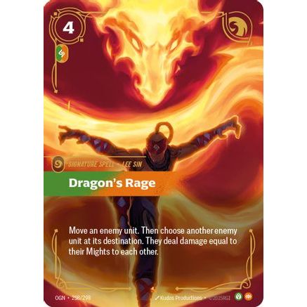 Dragon's Rage (258/298) - Origins Foil