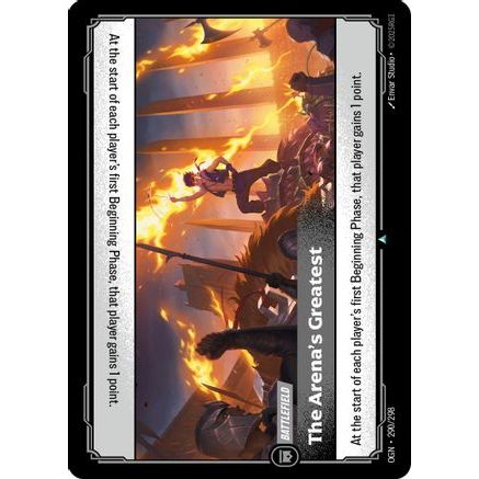 The Arena's Greatest (290/298) - Origins Foil
