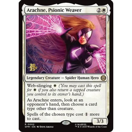 Arachne, Psionic Weaver (PRE-002) - Prerelease Cards Foil