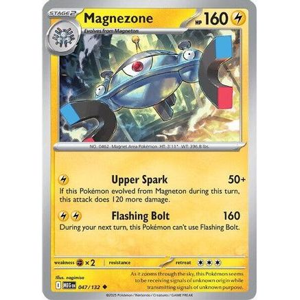 Magnezone 47 - ME01 Mega Evolution Reverse Holofoil