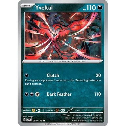 Yveltal 88 - ME01 Mega Evolution Holofoil
