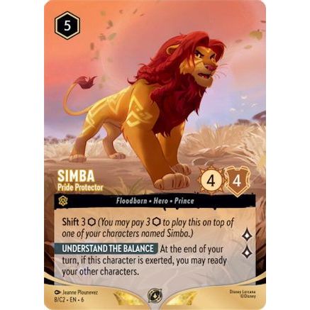 Simba - Pride Protector (8) - Disney Lorcana Promo Cards Holofoil