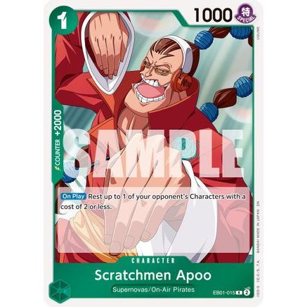 Scratchmen Apoo - EB01-015 (Reprint) (EB01-015) - Premium Booster -The Best- Vol. 2 Foil