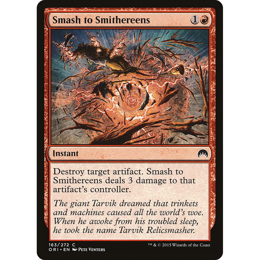 Smash to Smithereens (ORI-163) - Magic Origins