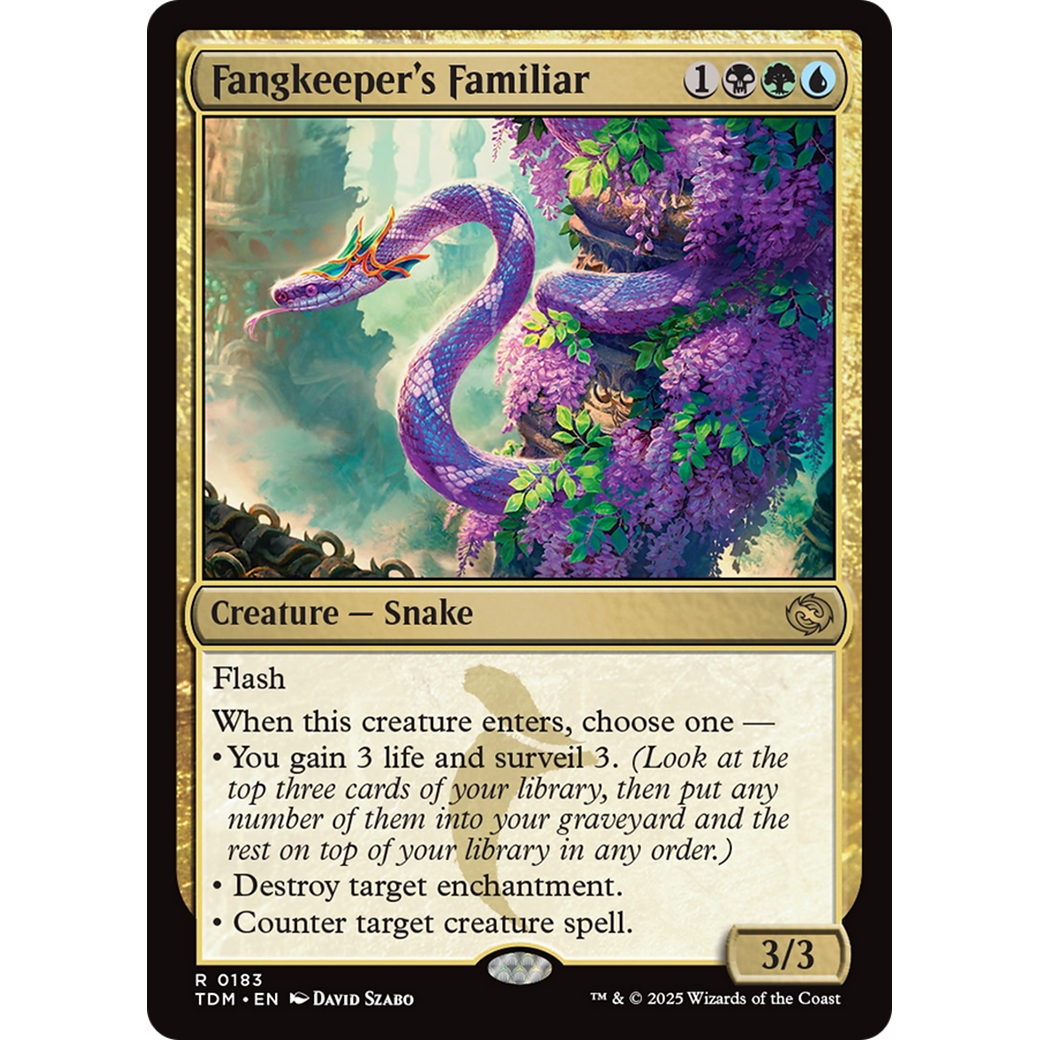 Fangkeeper's Familiar (TDM-183) - Tarkir: Dragonstorm