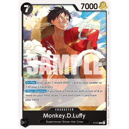 Monkey.D.Luffy - P-075 (Reprint) (P-075) - Premium Booster -The Best- Vol. 2