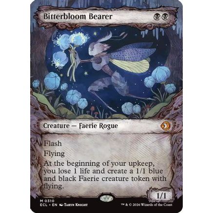 Bitterbloom Bearer (Showcase) (ECL-310) - Lorwyn Eclipsed Foil