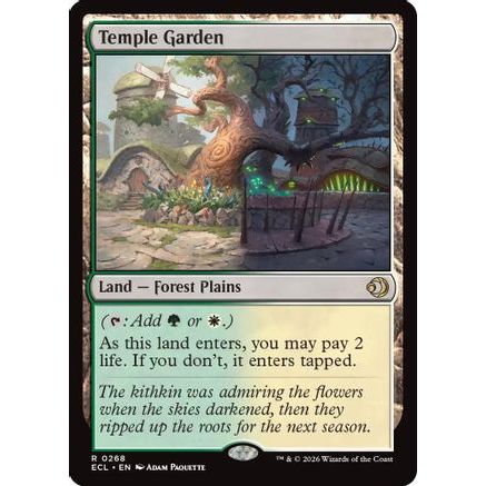 Temple Garden (ECL-268) - Lorwyn Eclipsed Foil
