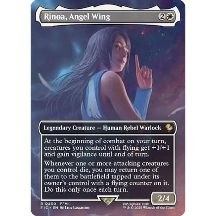 Rinoa, Angel Wing (Borderless) (FIC-450) - Commander: FINAL FANTASY Foil