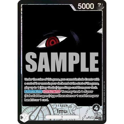Imu (Alternate Art) (OP13-079) - Carrying On His Will Foil
