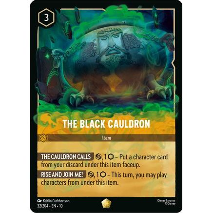 The Black Cauldron (32/204) - Whispers in the Well Cold Foil