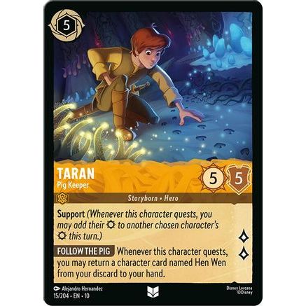 Taran - Pig Keeper (15/204) - Whispers in the Well
