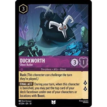 Duckworth - Ghost Butler (47/204) - Whispers in the Well