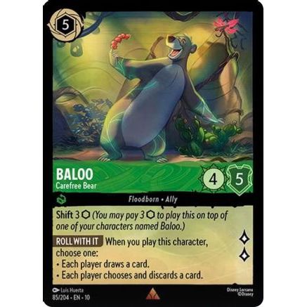 Baloo - Carefree Bear (85/204) - Whispers in the Well