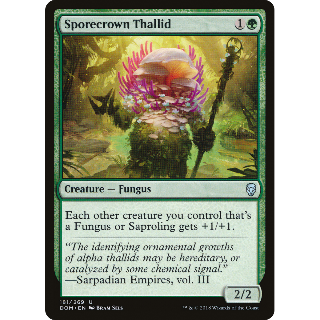 Sporecrown Thallid (DOM-181) - Dominaria