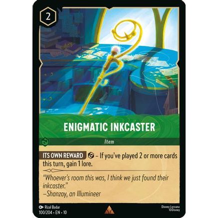 Enigmatic Inkcaster (100/204) - Whispers in the Well