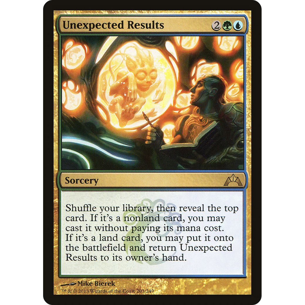 Unexpected Results (GTC-203) - Gatecrash Foil