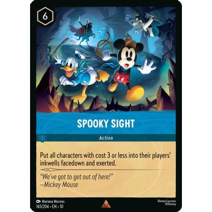 Spooky Sight (165/204) - Whispers in the Well Cold Foil