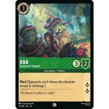 Kaa - Suspicious Serpent (72/204) - Whispers in the Well
