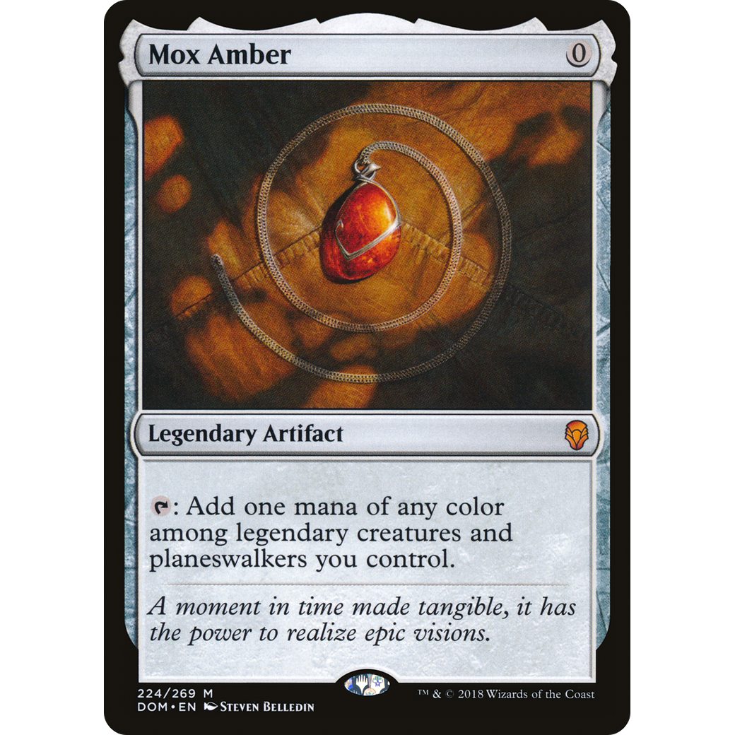 Mox Amber (DOM-224) - Dominaria