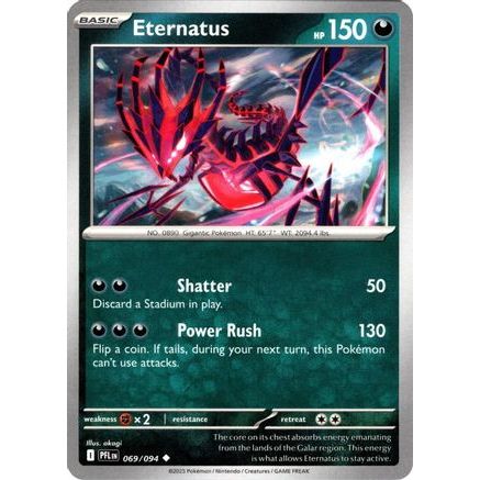 Eternatus 69 - ME02 Phantasmal Flames Reverse Holofoil