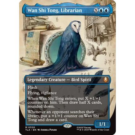 Wan Shi Tong, Librarian (Borderless) (TLA-320) - Avatar: The Last Airbender Foil