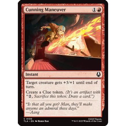 Cunning Maneuver (TLA-130) - Avatar: The Last Airbender Foil