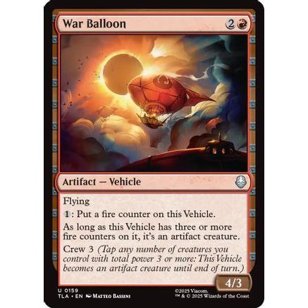 War Balloon (TLA-159) - Avatar: The Last Airbender Foil