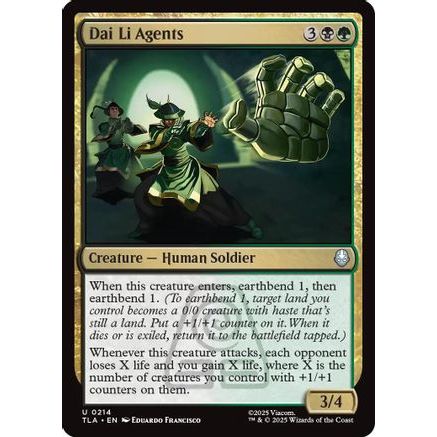 Dai Li Agents (TLA-214) - Avatar: The Last Airbender
