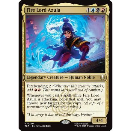 Fire Lord Azula (TLA-220) - Avatar: The Last Airbender Foil
