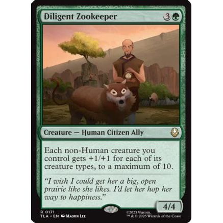 Diligent Zookeeper (TLA-171) - Avatar: The Last Airbender Foil