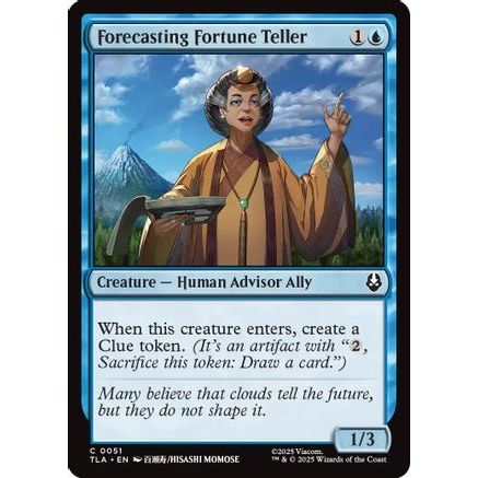 Forecasting Fortune Teller (TLA-051) - Avatar: The Last Airbender Foil