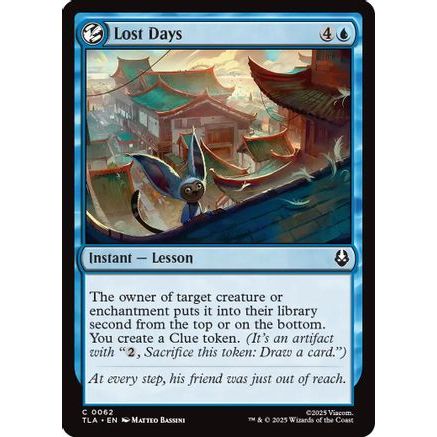 Lost Days (TLA-062) - Avatar: The Last Airbender Foil