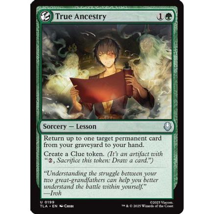 True Ancestry (TLA-199) - Avatar: The Last Airbender Foil